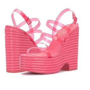 Jessica Simpson Women's Cholena Platform Wedge Sandal